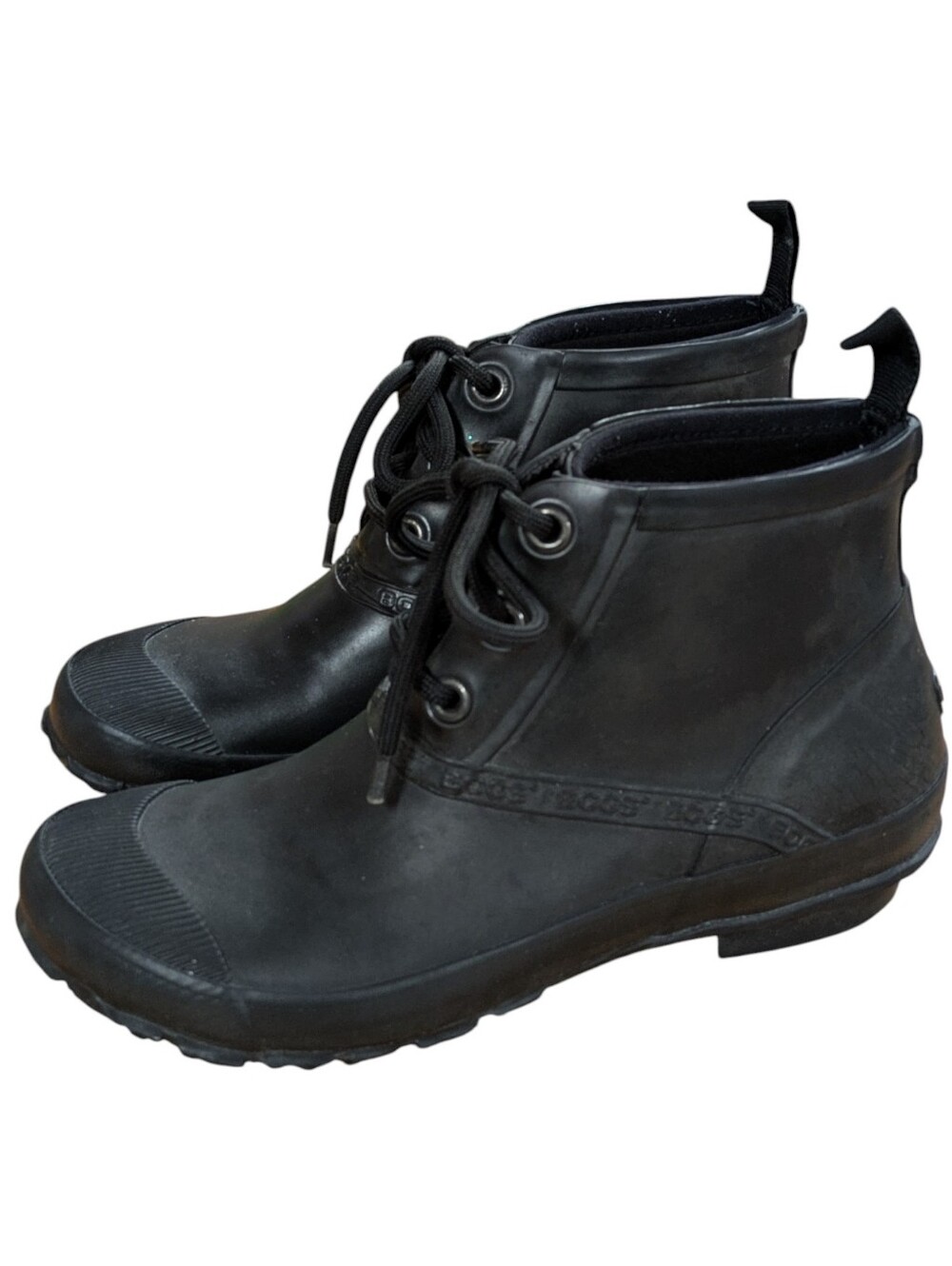 Bogs Charlot Garden Chukka Rain Boots Black Size 8